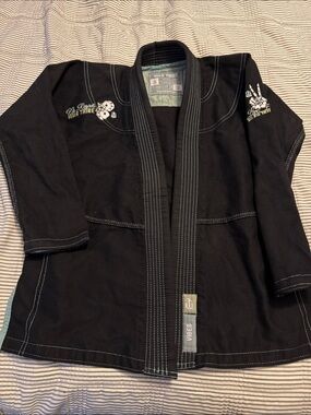 Black Jiu-Jitsu Gi Jacket
